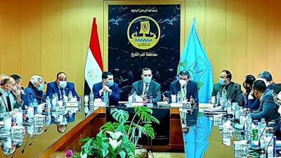 رئيس البنك الزراعى يعطي دفعة قوية لدعم المشروعات الزراعية بكفر الشيخ والدقهلية