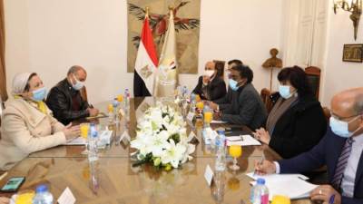 وزيرتا الثقافة والبيئة تبحثان إطلاق مبادرة "ثقافتك من بيئتك" 