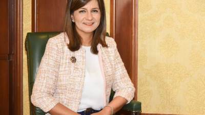 وزيرة الهجرة تشارك بندوة حوارية عبر clubhouse بمشاركة 500 مصري بالخارج