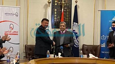 برتوكول بين الغرف التجارية والقابضة للتأمين لخدمة 5 ملايين تاجر مصري