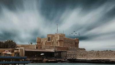 نوة الطقس السئ تصل الي الاسكندرية اليوم 