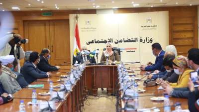 وزيرا التضامن والزراعة يشهدان توقيع بروتوكول تعاون.. صور