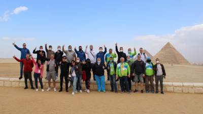 جولات سياحية متواصلة للمنتخبات المشاركة ببطولة كأس العالم للرماية 