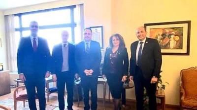 الوكالة المصرية للشراكة من أجل التنمية تبحث سُبُل التعاون مع الجامعة الأمريكية بالقاهرة.