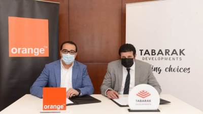 تبارك للتطوير العقاري تتعاون مع  اورنچ مصر لتزويد "90 أفينينو" بتقنيات المدن الذكية