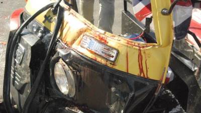 مصرع وإصابة 6 أشخاص في حادث تصادم بالبحيرة