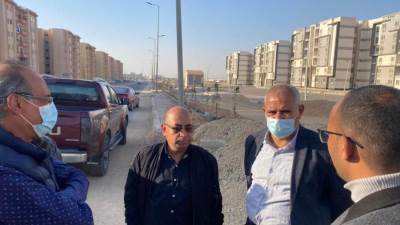 مسئولو"الإسكان" يتفقدون مشروعي الإسكان الاجتماعى وسكن مصر بمدينة أكتوبر الجديدة