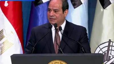 السيسي يوجه التحية لأرواح الشهداء: «على العهد نكمل مسيرة العطاء لبلدنا»