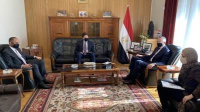 السفير المصري لدى بولندا يلتقي برئيس مجلس إدارة شركة Tech GPW التابعة للبورصة البولندية