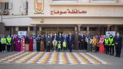 صندوق تحيا مصر ينظم مجموعة من قوافل الحماية الاجتماعية والرعاية الصحية بمحافظة سوهاج.