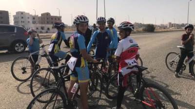 مدينة الفيوم الجديدة تستضيف ماراثون لسباق الدراجات لتشجيع الرياضة