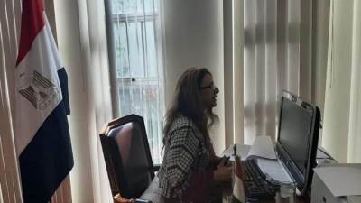 سفيرة مصر لدى بوليفيا تعقد لقاءاً مع نائب وزير الخارجية البوليفي لشئون التجارة الدولية