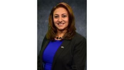 أول مصرية تتولى منصب عمدة مدينة أمريكية.