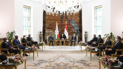 أهم ما حدث في المؤتمر الصحفي للرئيس السيسي مع رئيس جمهورية بوروندي " يفاريست ندايشيمي "