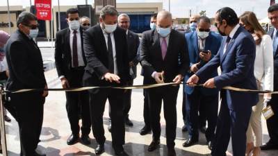 وزير الإسكان يفتتح الدورة الأولى لمعرض "The Real Gate" العقارى