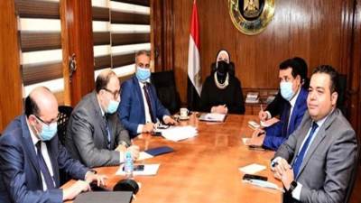 نيفين جامع تشكيل لجنة عمل مشتركة لبحث التعاون مع السويد