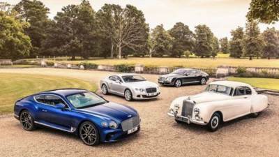 بنتلي تبيع 200 ألف سيارة فقط خلال 102 عام