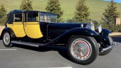 بيع سيارة بوجاتي التي تعود للحرب العالمية