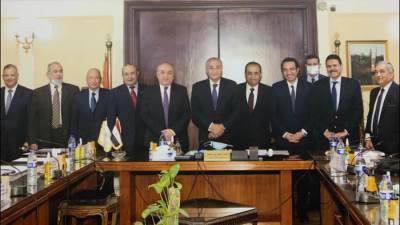  وزير التموين يترأس اجتماع الجمعية العامة للشركة القابضة للصناعات الغذائية وشركاتها التابعة