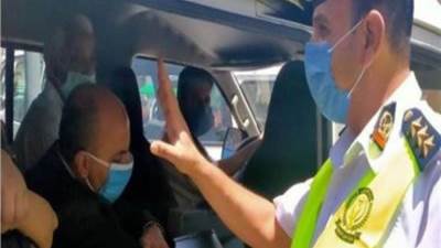 ضبط اكثر من 11200 شخص لعدم ارتدائهم الكمامة.