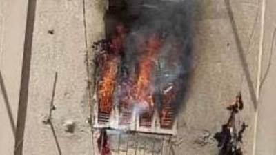 عاجل :حريق بمساكن السجن بالإسكندرية 