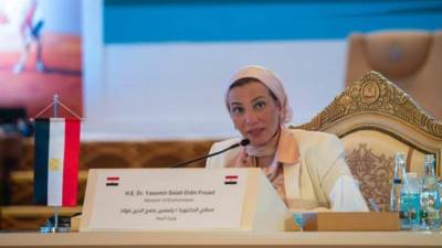 ياسمين فؤاد : مصر إتخذت خطوات حقيقية لتغيير السياسات للتصدى لتغير المناخ