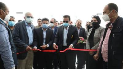 وزير التعليم العالي يفتتح منشآت جديدة بجامعة دمياط