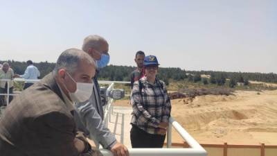 مسئولو " الإسكان" يتفقدون الوحدات السكنية ومشروعات المرافق والطرق بمدينة السادات