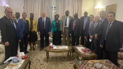 وزير الزراعة يبحث في جوبا آفاق التعاون الزراعي بين مصر وجنوب السودان