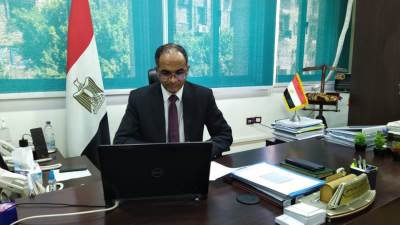 نائب وزير الإسكان يلتقى السفير البريطاني بالقاهرة لبحث سُبل التعاون في مجالات مياه الشرب والصرف الصحي