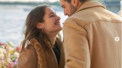 الصور الأولى من خطوبة شام الذهبي ابنة أصالة