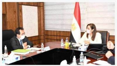 وزيرة التخطيط تبحث مع مدير:JICA " أوجه التعاون المستقبلية