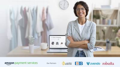 أمازون لخدمات الدفع الإلكتروني تعفي الشركات الصغيرة من رسوم الخدمة دعماً لمبادرة المركزي