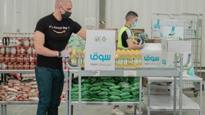 أمازون تساهم بمليون وجبة طعام في جميع أنحاء العالم العربي خلال شهر رمضان المبارك 