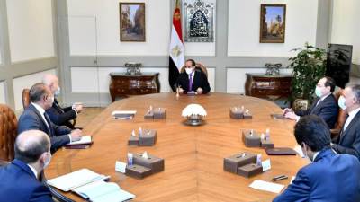 الرئيس السيسى يوجه بمواصلة التعاون المكثف مع "إينى" وتدعيم نشاطها وجهودها بمصر