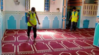 الأوقاف تواصل حملتها الموسعة لنظافة وتعقيم المساجد خلال شهر رمضان على مستوى الجمهورية