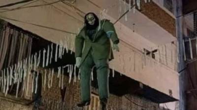 خيال مأتة وسط زينة رمضان يثير الهلع 