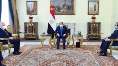 رئيس الكونجرس اليهودى العالمى يثمن جهود مصر فى التصدي لخطر الإرهاب