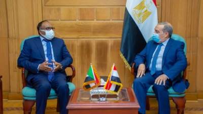 "وزير الدولة للإنتاج الحربى" يبحث مع " مدير عام منظومة الصناعات الدفاعية بالسودان" سبل تعزيز التعاون المشترك