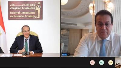 وزيرا التعليم العالي والاتصالات يشهدان توقيع بروتوكول تعاون لإنشاء مركز إبداع مصر