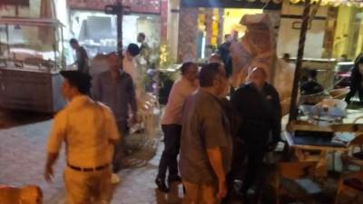 جهاز مدينة 6 أكتوبر يشن حملة مسائية لرفع الإشغالات وضبط المخالفات