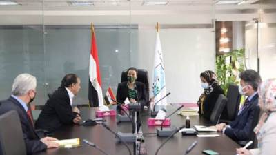 وزيرة البيئة تلتقي لامين العام للاتحاد العربي أسمدة لبحث سبل التعاون في مجال حماية البيئة 