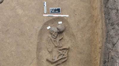 عاجل: الكشف عن ١١٠ مقبرة بمنطقة كوم الخلجان بالدقهلية