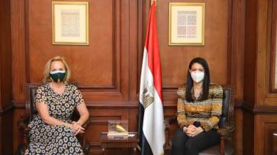 المشاط:الاتفاق على توطيد التعاون في مشروعات مكافحة التغيرات المناخية ومعالجة تداعيات جائحة كورونا