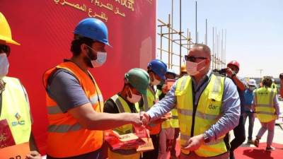 وزير الإسكان: الانتهاء من الأعمال الخرسانية للبرج العاشر بمنطقة الأعمال المركزية بالعاصمة الإدارية