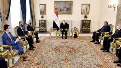 السيسي للمبعوث الامريكي :مصر ان تقبل الاضرار بمصالحها المائية