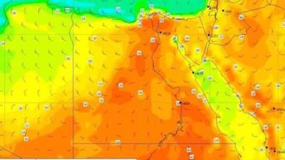 الأرصاد الجوية تتوقع طقس شديد الحرارة حتي آخر رمضان 