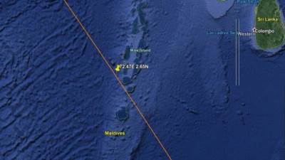 عاجل.. الصين تعلن عن تفكك الصاروخ الصيني فوق بحر العرب