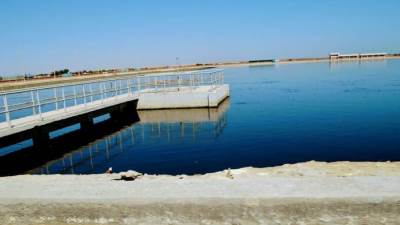 رئيس جهاز "العاشر من رمضان" يتفقد محطات مياه الشرب والصرف الصحي  بالمدينة