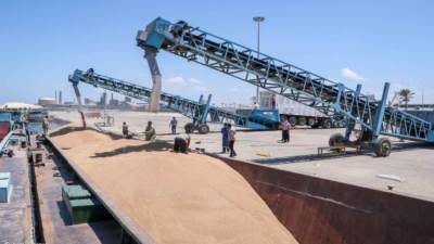 تداول 26 سفينة حاويات وبضائع عامة بميناء دمياط خلال 24 ساعة